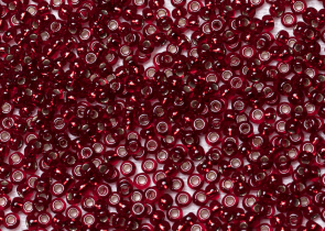 Бисер Чехия круглый 10/0 500г 97120 тёмно-красный