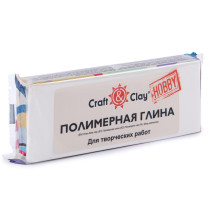 Craft & Clay полимерная глина CCH 250г 1001 белый