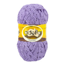 Пряжа ADELIA " NAOMI" 100% акрил 5 * 100 г 24 м №13 св. фиолетовый.