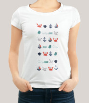 Набор для вышивания " PANNA" " Живая картина" JK- 2282 " Паттерн. Морской" 18 х 30 см