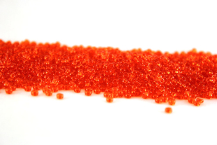 Бисер Чехия круглый 08/0 50г 90050 оранжево-красный