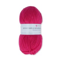 Пряжа Пехорская ПТ " Кроссбред Бразилии" 50% мериносовая шерсть, 50% акрил 100 г 500 м №439 малиновый. Цена за упаковку 5 шт