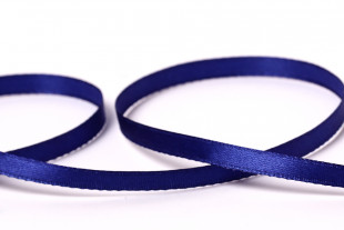 Лента атласная 6 мм ( 1/ 4 ") " Gamma" №115 синий