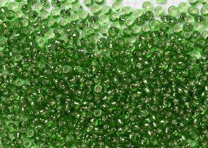 Бисер Чехия круглый 10/0 500г 57100 светло-зелёный