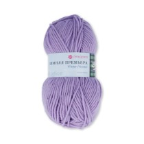 Пряжа Пехорская ПТ " Зимняя премьера" 50% мериносовая шерсть, 50% акрил 100 г 150 м №333 черничное морож. Цена за упаковку 10 шт