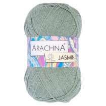 Пряжа ARACHNA "JASMIN" 80% хлопок, 20% полиэстер 5 * 100 г 250 м №133 св.хаки. Цена за упаковку 5 шт