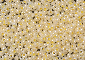 Бисер Чехия круглый 10/0 500г 37386 жёлтый