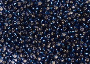Бисер Чехия круглый 10/0 500г 67100 тёмно-голубой