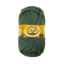Пряжа ADELIA " FAST" 78% акрил, 22% шерсть 3 * 150г 45 м №12 зеленый. Цена за упаковку 3 шт