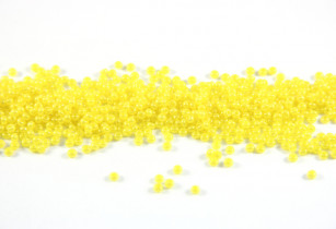 Бисер Чехия круглый 10/0 500г 17386 жёлтый