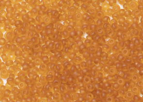 Бисер Чехия круглый 10/0 500г 10070m янтарный матовый