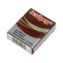 " Sculpey" III полимерная глина S302 57 г 053 шоколадный