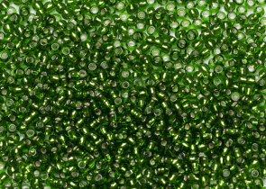 Бисер Чехия круглый 10/0 50г 57120 зелёный