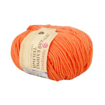 Пряжа Пехорская ПТ " Детский каприз теплый" 50% мериносовая шерсть, 50% фибра 50 г 125 м №1125 розовый коралл. Цена за упаковку 10 шт