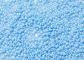 Бисер Чехия круглый 10/0 500г 68020 голубой