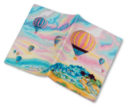 Набор для вышивания " PANNA" OP- 7396 " Обложка для паспорта. Каппадокия" 20 х 13. 5 см