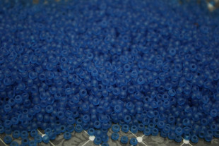 Бисер Чехия круглый 10/0 50г 60150m светло-синий матовый