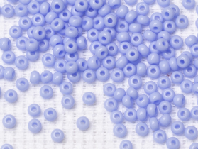 Бисер Чехия круглый 08/0 50г 33000 светло-сиреневый