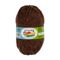 Пряжа ALPINA "LOLA" 55% акрил, 31% полиамид, 14% альпака 10 * 50г 115 м №10 т.бордовый. Цена за упаковку 10 шт