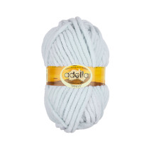 Пряжа ADELIA " DOLLY" 100% полиэстер 5 * 100 г 40 м №04 св. голубой. Цена за упаковку 5 шт