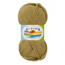 Пряжа ALPINA "HOLLY" 100% мерсеризованный хлопок 10 * 50г 200 м №167 оливковый. Цена за упаковку 10 шт