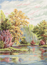 Набор для вышивания "PANNA" "Золотая серия" PS-7047 "Осенний мотив"