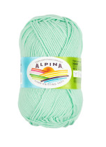Пряжа ALPINA " NANA" 70% хлопок, 30% полиамид 10 * 50г 105 м №14 мятный. Цена за упаковку 10 шт