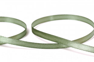 Лента атласная 6 мм ( 1/ 4 ") " Gamma" №105 зеленый