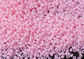 Бисер Чехия круглый 10/0 500г 17298 розовый