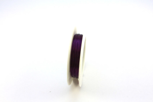 Проволока для бисера металл DG-025 d 0,25мм 10 м №11 лиловый
