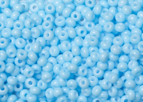 Бисер Чехия круглый 10/0 50г 03134 голубой
