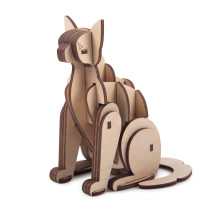 " REZARK" NIZ- 17 Серия " Живая природа" Пазл 3D 29 элемент. Кошка