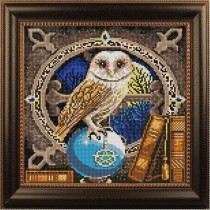 "Мудрая птица" Рисунок на ткани
