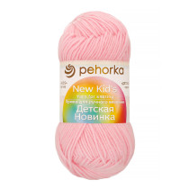 Пряжа Пехорская ПТ " Детская новинка" 100% высокообъемный акрил 50 г 200 м №180 св. бегония. Цена за упаковку 10 шт