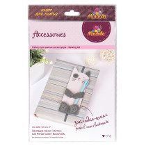 Набор для шитья " Miadolla" AC- 0250 Закладка- пенал " Котик" 