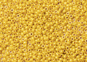 Бисер Чехия круглый 10/0 500г 83111 тёмно-жёлтый