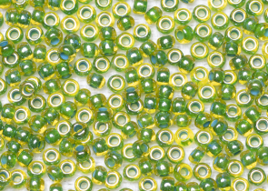 Бисер Чехия круглый 10/0 50г 81014 зелёный