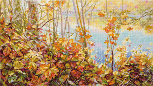 Набор для вышивания "PANNA" "Золотая серия" PS-1853 ( ПС-1853 ) "Дивная осень"