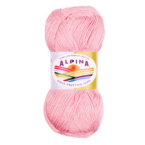 Пряжа ALPINA " VIVEN" 100% бамбук 10 * 50г 405 м №16 св. розовый. Цена за упаковку 10 шт