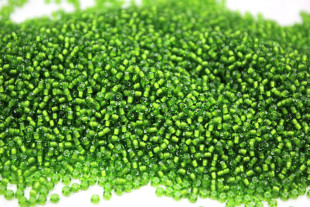 Бисер Чехия круглый 10/0 500г 55436 светло-зелёный