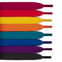 Шнурки для обуви  Могилев т. 5 10 мм 110 см №161 желтый неон. Цена за 25 пар (упаковка)