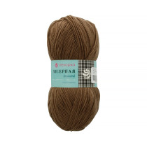 Пряжа Пехорская ПТ " Бисерная" 100% акрил 100 г 450 м №388 т. верба. Цена за упаковку 5 шт