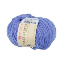 Пряжа Пехорская ПТ " Детский каприз" 50% мериносовая шерсть, 50% микрофибра 50 г 225 м №100 синий. Цена за упаковку 10 шт