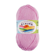 Пряжа ALPINA " MELISSA" 95% вискоза, 5% кашемир 10 * 50г 125 м №17 сиреневый. Цена за упаковку 10 шт
