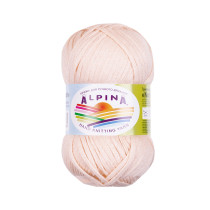 Пряжа ALPINA " NORI" 56% акрил, 44% хлопок 10 * 50г 100 м №04 св. абрикосовый. Цена за упаковку 10 шт