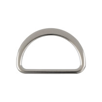 Фурнитура сумочная металл "Gamma" GH 21/30 Полукольцо литое d 30 мм №04 под никель 10 шт