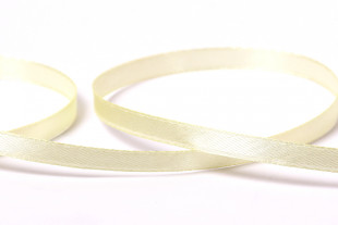 Лента атласная 6 мм ( 1/ 4 ") " Gamma" №009 св. желтый
