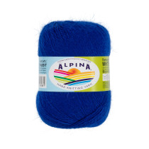 Пряжа ALPINA " WHITE RABBIT" 55% пух кролика, 45% нейлон 10 * 50г 300 м №207 васильковый. Цена за упаковку 10 шт