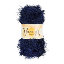 Пряжа VISANTIA " TRAFKA" 100% полиэстер 5 * 100 г 150 м №0005 синий. Цена за упаковку 5 шт