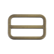 Фурнитура сумочная металл "Gamma" GH 03/40 Шлевка литая 40 х 24 мм №24 под бронзу 10 шт